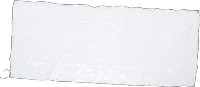 Beschermzeil - Waterdicht Dekzeil - Buitenbescherming - Hoge Lichtdoorlatendheid - 200x120 cm - Transparant