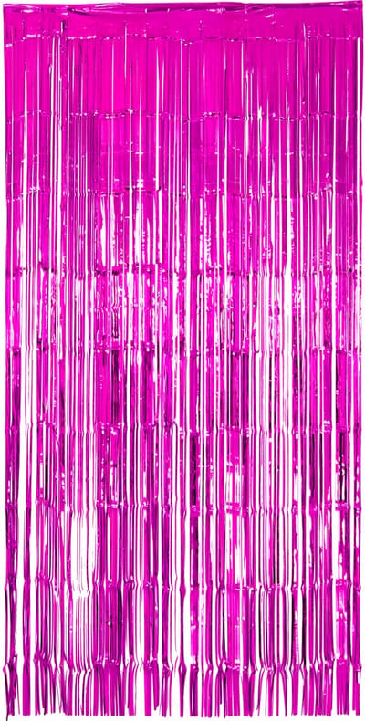 Folat - Deurgordijn folie Roze 2x1 meter