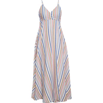IZIA Jurk Dames Blauw Veelkleurig