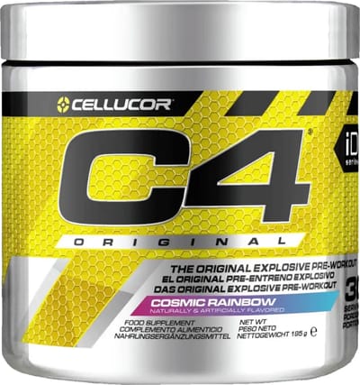 Cellucor C4 Original Pre Workout - Cosmic Rainbow - 30 doseringen (195 gram)