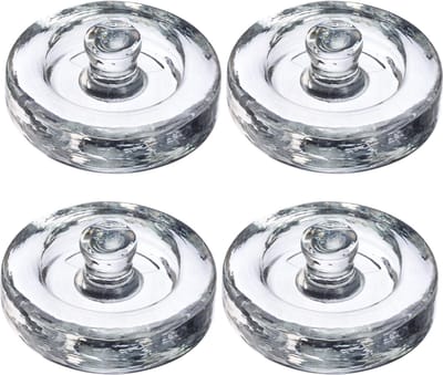 Westmark Gewichten voor fermentatie – set van 4 glazen gewichten voor fermentatie, accessoires voor fermentatie – glas, Ø 8cm, 4 stuks