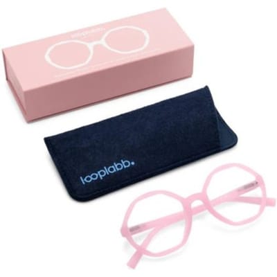 Looplabb leesbril sterkte +1,00 model lolita licht roze