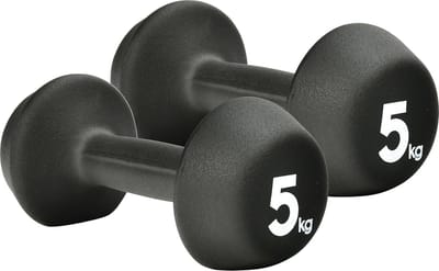 Adidas dumbbell set neopreen 2 x 5 kg
