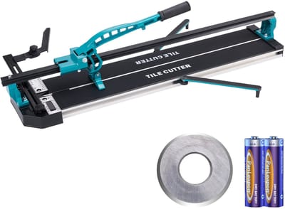 Handmatige Tegelsnijder 1000mm Keramische Tegelsnijder met Hardmetalen Snijwiel Infrarood Positionering Antislipvoetjes Duurzame rails