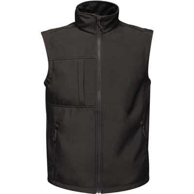 Regatta Heren Octagon II bedrukbaar gilet (Zwart/Zwart)