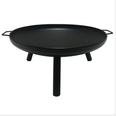 Vuurkorf Ijzeren Schaaltje - Tuinhaard Buitenhaard - Terras Verwarmen - Robuust Gietijzer - 58cm Diameter