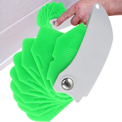 Kit Gereedschap - Voeg Afwerker - Kit Aanbrengen - 9-in-1 Functie - 15 cm - Groen
