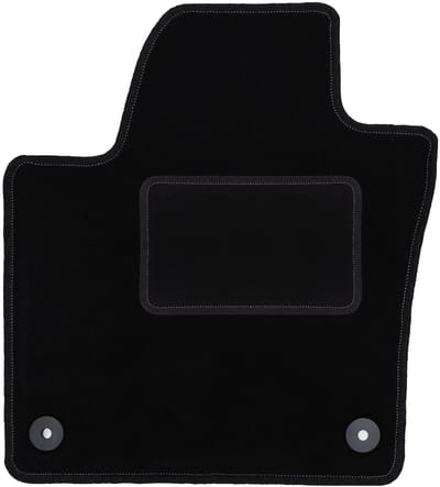 Bestuurdersmat zwart voor: Volkswagen Sharan II minivan (2010-)