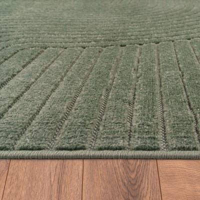 Binnen- en buitentapijt weerbestendig keuken slaapkamer Skandi etno design effen kleuren