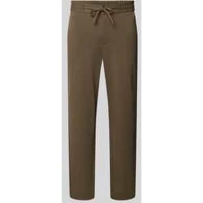 Stoffen broek met elastische band