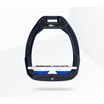 Veiligheidsstijgbeugels Plat Grip Groen/Wit/Blauw Flex-On Safe-On