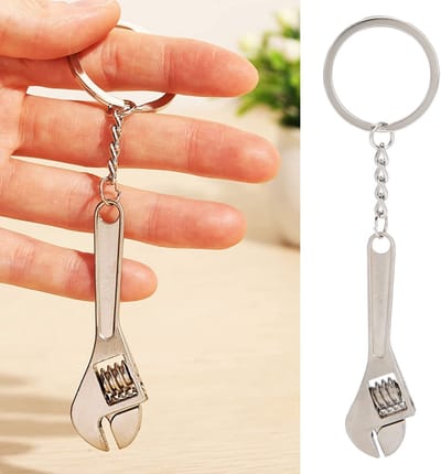 Dailygoods- Schroevendraaier 10-delige Set - Verstelbare Mini-Sleutelhanger - Duurzaam Messing - Compact Formaat - Handig Gereedschap - Hoge Afwerkingskwaliteit
