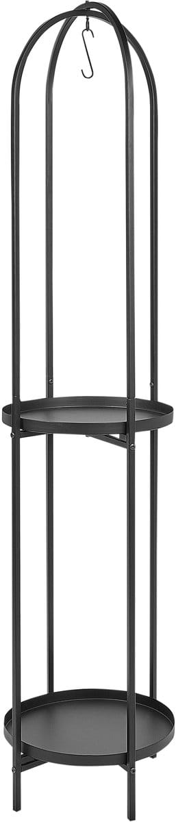 TAMARIX - Planten standaard - Zwart - 35 x 160 cm - Metaal