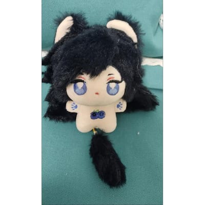 Mini Tomioka Giyuu Hanger Pluche Pop Met Staart 10cm Kimetsu No Yaiba Kat Knuffelpop Verzamelen Rugzak Speelgoed Fans Verjaardagscadeau 10cm