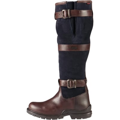 Horka Outdoorlaarzen Highlander Leer/suède Bruin/blauw Maat 46