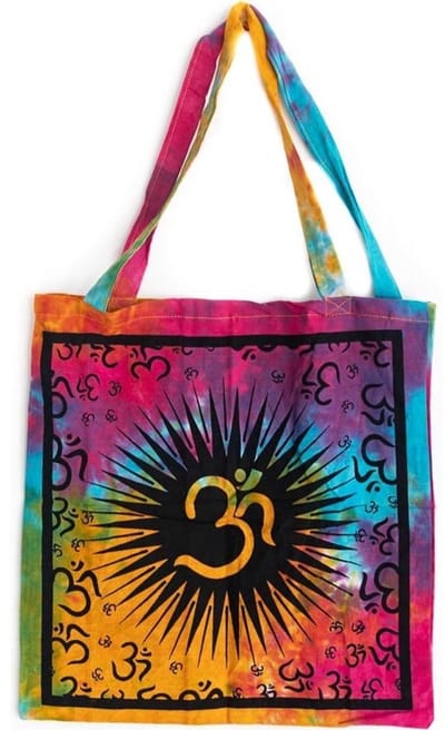 Tote Tas Katoen – OHM Kleurrijk (45 cm)