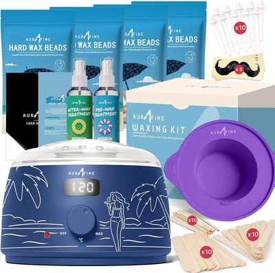 Digitale Waxset - Blauw - Met Digitale Wasmachine en Natuurlijke Wasparels - Voor Hem en Haar