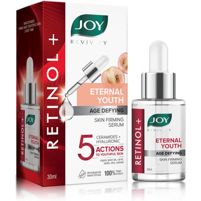 Joy Eeuwige Jeugd Retinol Gezichtsserum 30ml Pak van 1 voor Anti-veroudering, Huidversteviging, Hydratatie en Dagelijkse Glans blue