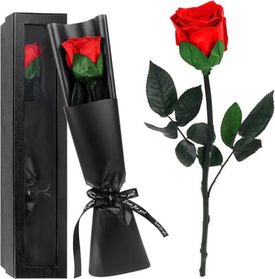 Echte Geconserveerde Roos in Luxe Geschenkdoos Voor Iedere Gelegenheid