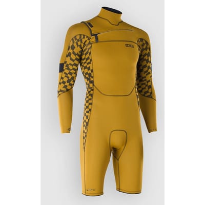 Ion Seek Core 3/2 Shorty Ls Front Zip Wetsuit zwart