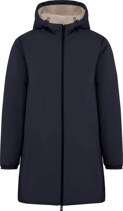 Native Spirit Duurzaam waterdicht uniseks jasje met sherpavoering NS609 - Navy Blue - 3XL