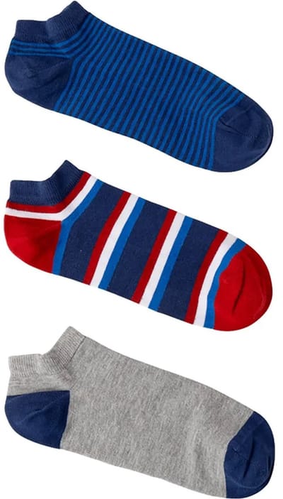 Pepe Jeans Pmu300006 Korte Sokken 3 Paren Blauw,Grijs EU 41-46 Man