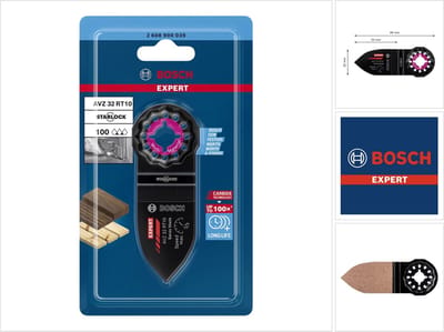 Bosch 2608900039 EXPERT Starlock Carbide schuurvinger Multimaterial AVZ32RT10