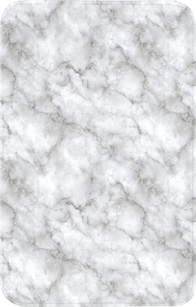 WC mat 50x80 cm - Antislip - Grijs - Marmer - Klassiek - Aders - Toiletmat - Vloermat - Douchemat - Toilet tapijt - Toiletmatten