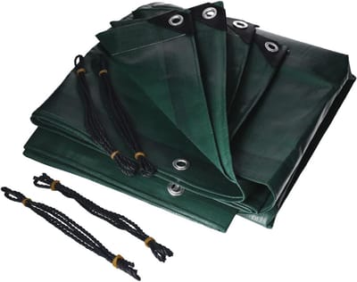 Tarpaulin 5x5m - Waterdicht, UV-bestendig en Scheurvast Dekzeil voor diverse toepassingen