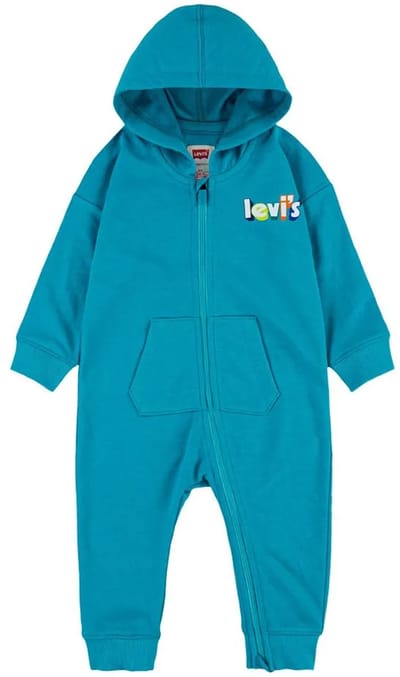 Levi´s ® Kids Poster Logo Play All Day Cover Set Blauw 18 Months Jongens,Meisjes