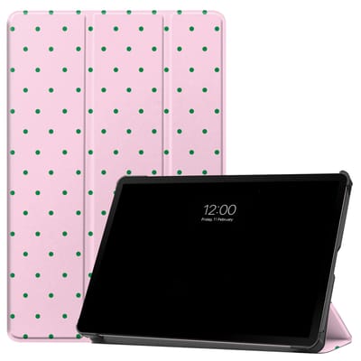 imoshion Tablet Hoes - Geschikt voor Samsung Galaxy Tab S10 FE / Galaxy Tab S9 11.0 inch FE / Galaxy Tab S9 11.0 inch / Galaxy Tab S10 Lite - Design Trifold Bookcase