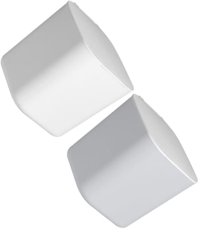 Tafelprullenbak 2-pack - Mini Afvalbak - Kantoor Thuis - Met Deksel - 12.5cm Hoog - Diverse Kleuren