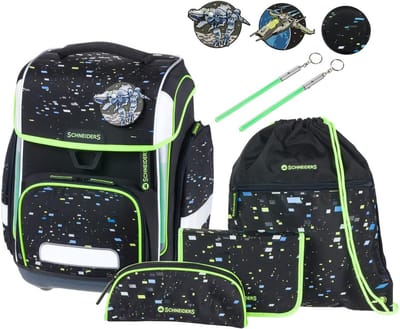 Complete Schooltas Set Ergonomisch met Pennenzak en Sporttas - 9 Delig