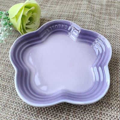5,5 inch Pruimenbloesem Klein Bord Sausbordjes Frans Koele Kleur Taartschaal Verloop Spuugbotjes Schotels Servies Keramisch Dessert