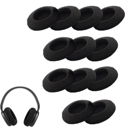 Vervangende Oorkussens – 6 Paar Zachte Schuim Oorkussens voor PC Chat Series – Comfortabel, Ademend en Eenvoudig te Installeren voor Langdurig Gebruik