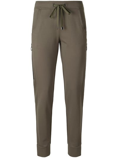 Broek in jogg-pant-stijl pasvorm Barbara Van Peter Hahn groen