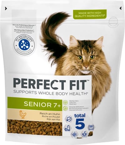 2x Perfect Fit Kattenbrokken - Senior 7+ - Kip - 750g