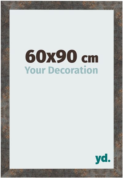 Your Decoration - Fotolijst 60x90 cm - MDF - Geoxideerd Metaal - Bologna