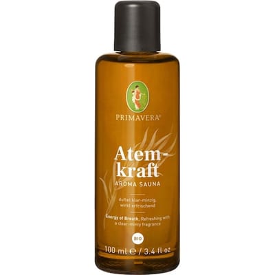 Primavera Sauna Aroma ademkracht biologisch Aetherische oliën Dames 100 ml
