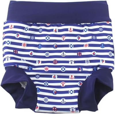 Wasbare Zwembroek Luiers voor Baby's en Peuters met Hoge Taille