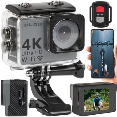 BLOW 78-538# actiesportcamera 4K Ultra HD CMOS 16 MP Wi-Fi 58 g