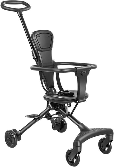 Opvouwbare Kinderwagen - Reisbuggy Compacte Kinderwagen - Comfortabel Reizen - 360 Graden Draaibaar - 56 x 36 x 26 cm