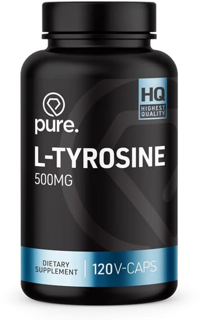 Pure. - L-Tyrosine - semi-essentieel aminozuur - 500mg per capsule