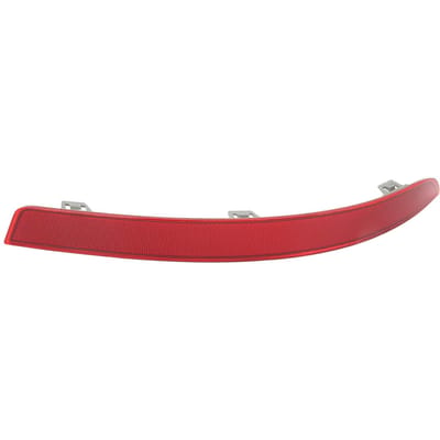 Réflecteur de Pare-chocs Arrière Rouge Avertissement Étanche Remplacement pour Mercedes‑Benz Classe GL GL320 GL450 GL550 Droit 1668200474 red