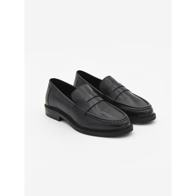Purapiel Mocassin Bro13 Zwart
