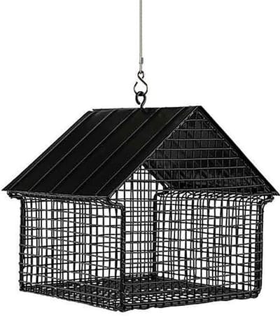 Wildlife Garden zwart hangend pinda voederhuis