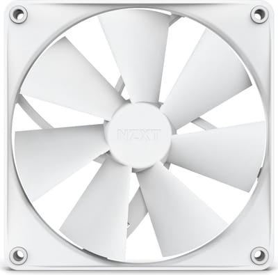 NZXT F140P Static Pressure - Wit - Case ventilator - 140mm - Wit - 23 dBA