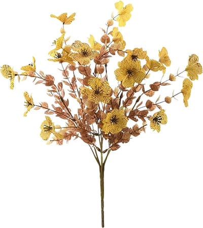 Gedroogde Bloemen - Decoratieve Boeketten - Feestelijke Decoratie - Realistisch Kunstmatig - 31x16cm - Stijl A