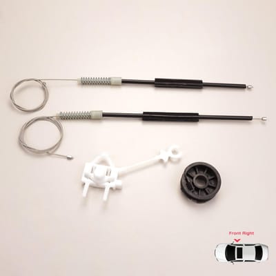 BWR5288 Raammechanisme Reparatieset Voorportier Rechts voor Fiat Doblo MK1 MPV Bestelwagen 119 223 2001-2010 51718403