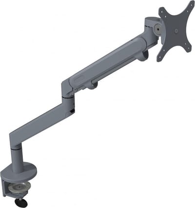 Enkele monitorarm met gaslift Aluminium